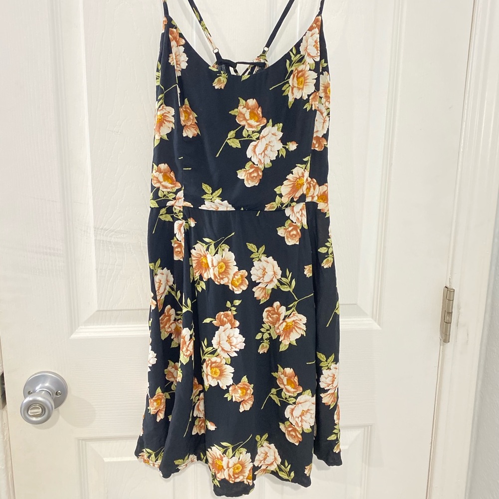 Floral Short Dress
